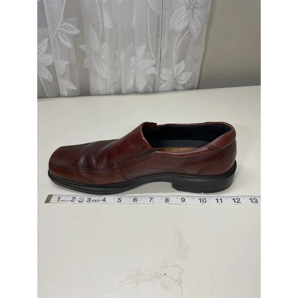ECCO Shoes Sz Euro 45 ,US 11 -11,5 Brown Loafer Leather Men